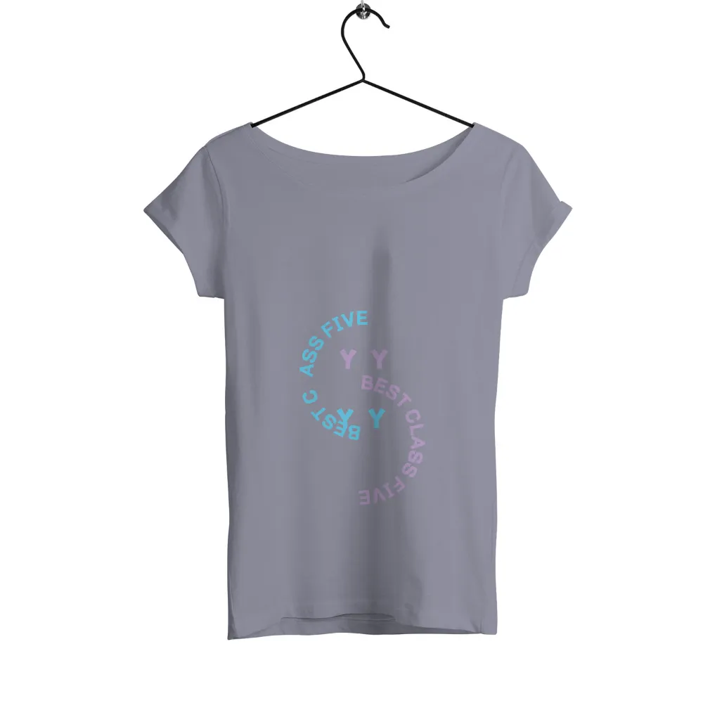 Class Five Besties TShirt Printing - Friendship Symbol|bleach dye comfort colors