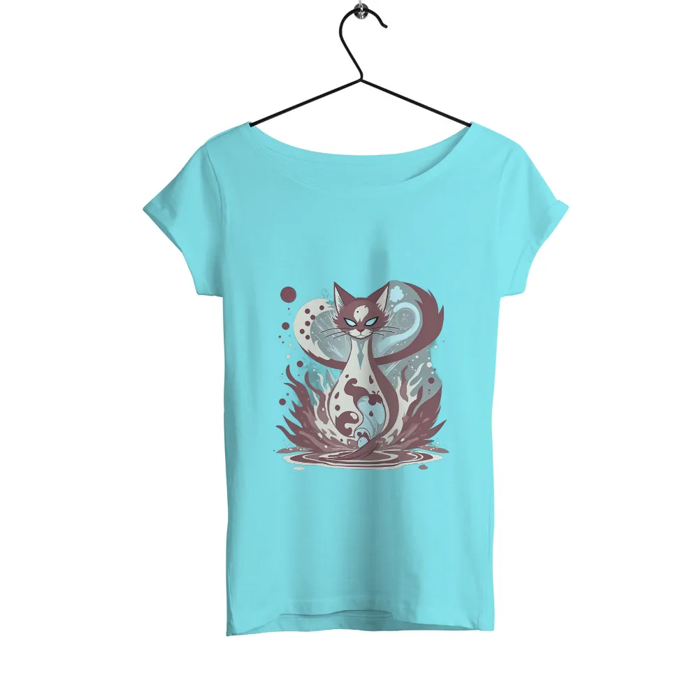 Mystical Cat T-Shirt Printing: A Journey of Imagination and Wonder|im only talking to my cat today