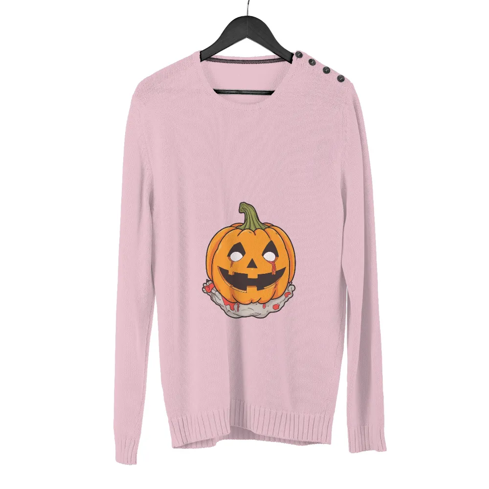 Graphic Tees: Spooky Pumpkin Jack-O-Lantern Design for Halloween|oneblood halloween shirt 2022