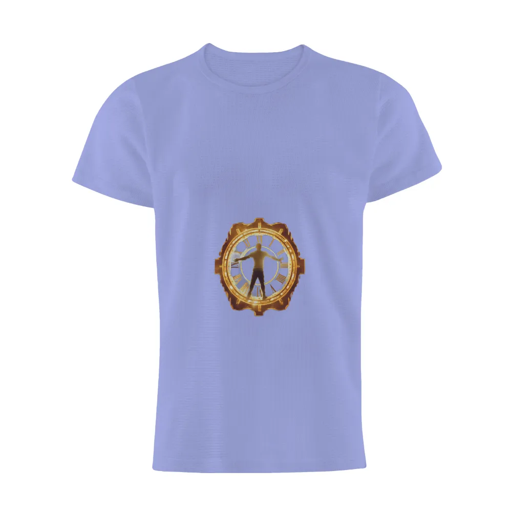 TShirt Printing: Timeless Human Form in a Clock Design| timeless design