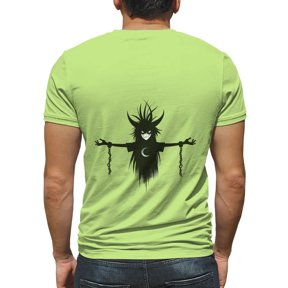 Tee Shirt Printing: Moonlight Guardian - Artistic Designs|dri fit sun protection