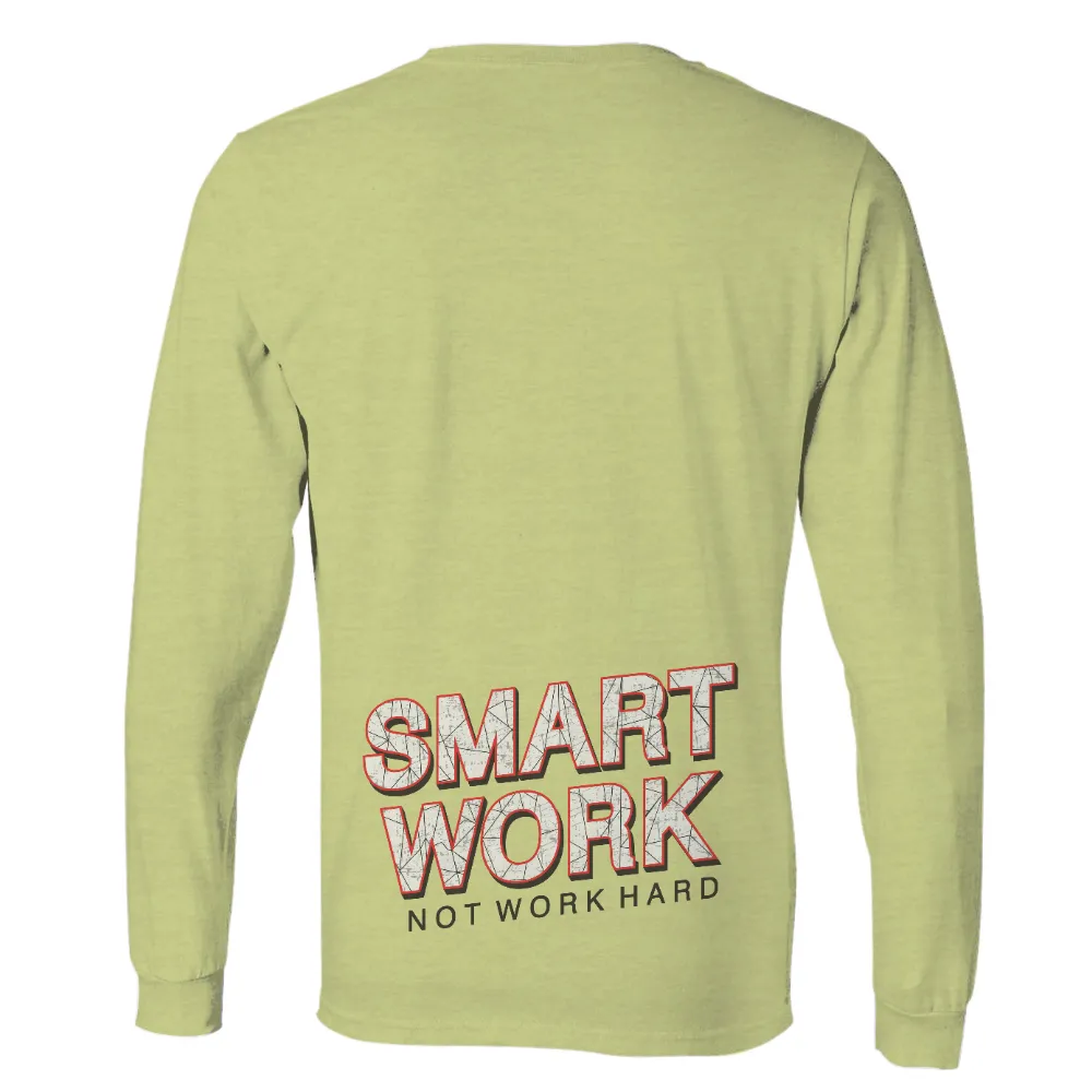 Customized Tee Shirts: Smart Work Not Work Hard - Inspirational Quote