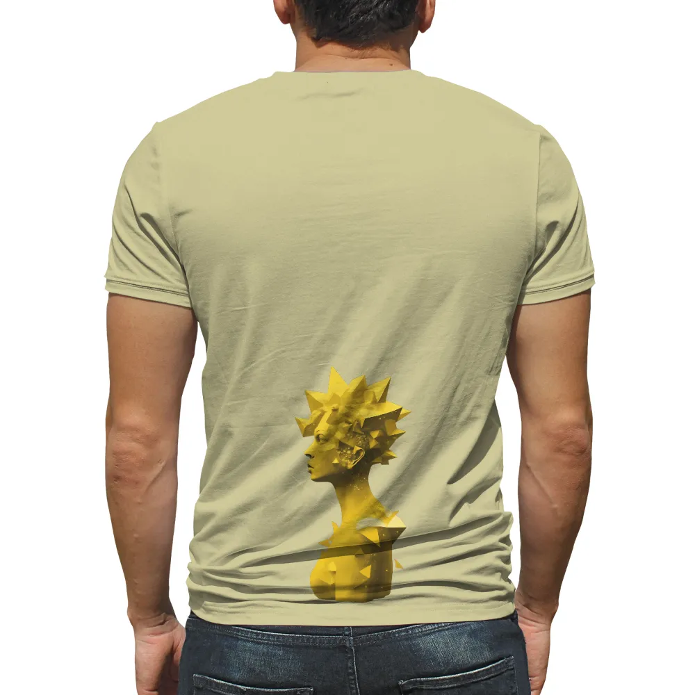 Tee Shirts Printed: Golden Dreams - Strength and Resilience|hope trip shirt