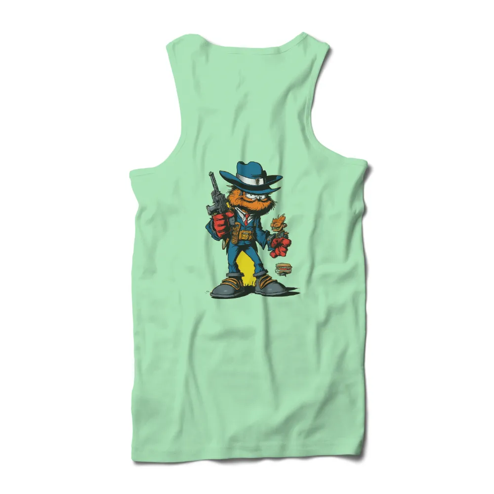 Shirts Graphic Tees | Cool Gangster Mascot Design|Cool gangster mascot