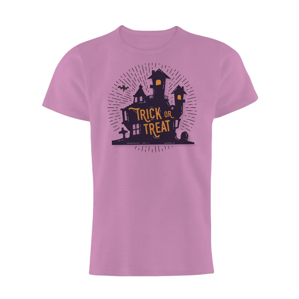 TShirt Design: Trick or Treat Haunted House|oneblood halloween shirt 2022