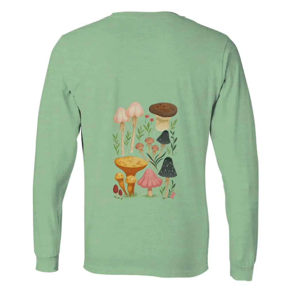 Enchanted Forest Mushrooms T-Shirts Design|harmony day t shirts best and less