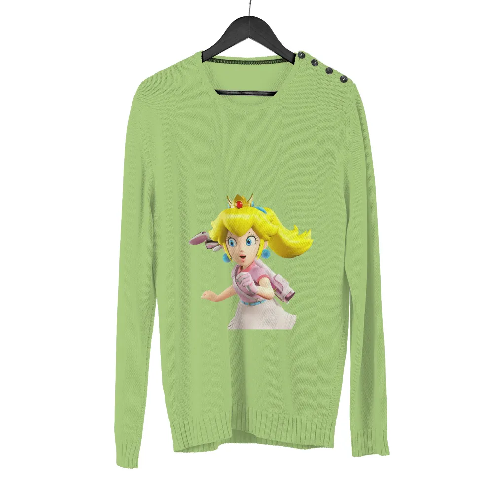 T-Shirts Pattern: Princess Peach's Golf Adventure|freedom graffiti