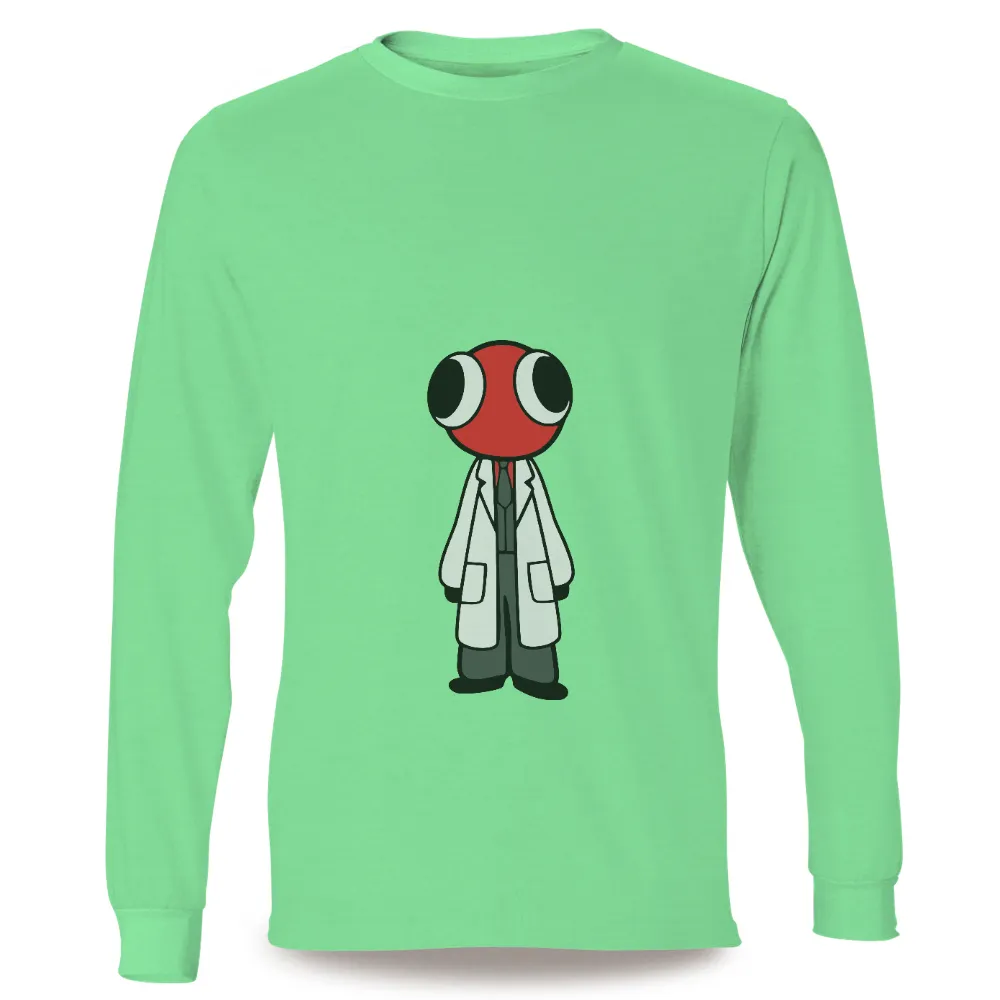 Shirts Graphic Tees: Red Moon Scientist - Artistic Designs|aesthetic shirt roblox