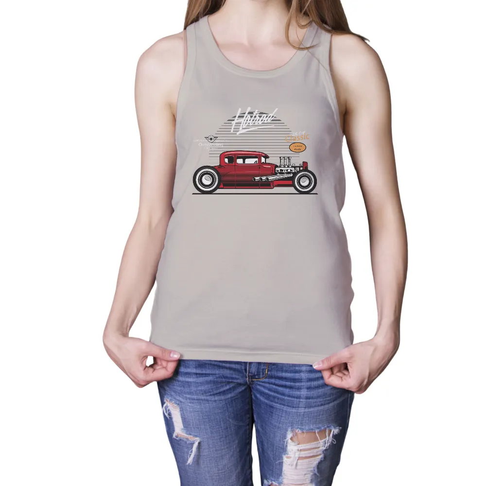 TShirt Printing: Hotrod Classic - Vintage Automotive Design|art t shirt design vintage