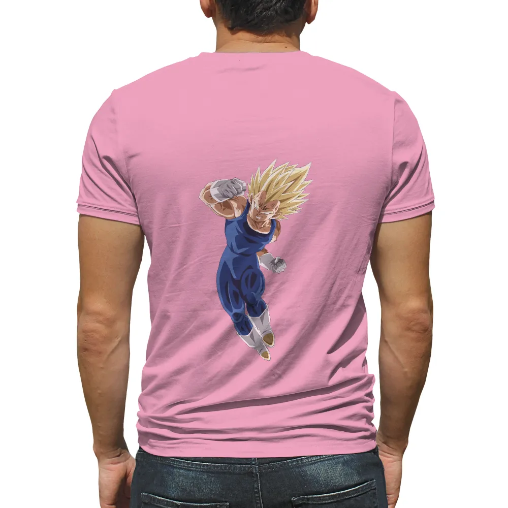 Custom T-Shirt Printing: Anime Hero of Strength and Determination|anti hero pocket tee