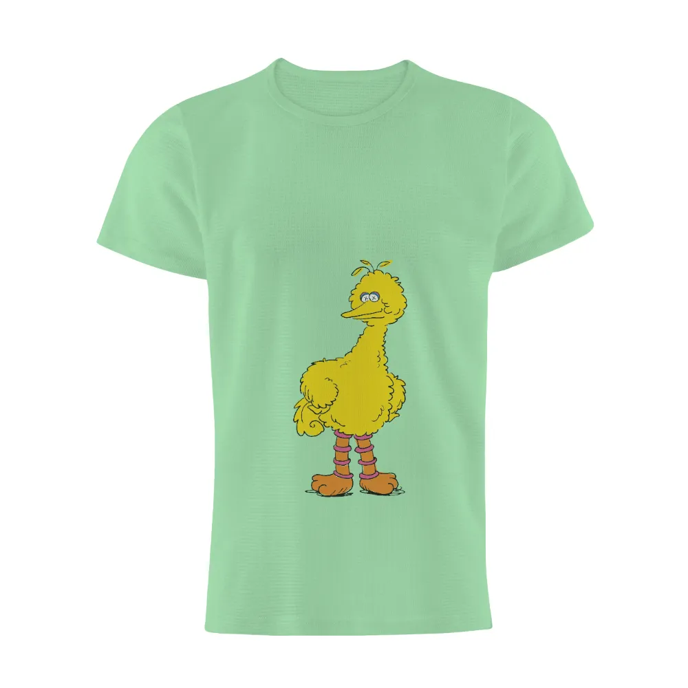 T-Shirts Pattern: Celebrate Childhood Nostalgia with Big Bird|sesame street family shirts