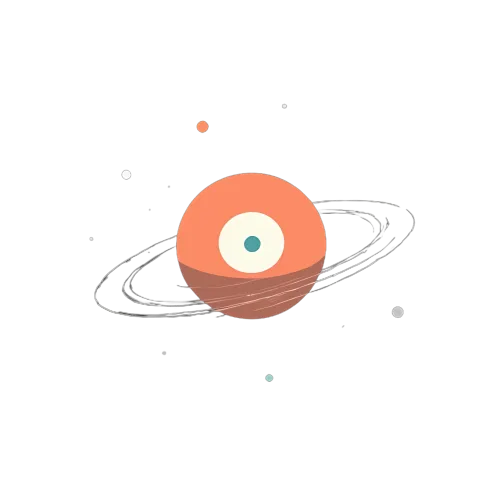 T-Shirt Printing: Celestial Orb with Eye Pattern | Artistic Designs