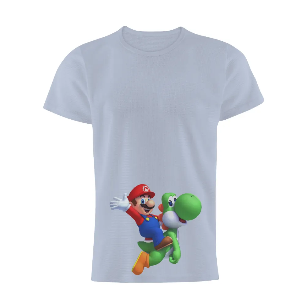 Custom Tee Shirts: Mario and Yoshi Adventure|adventure time shirt sex