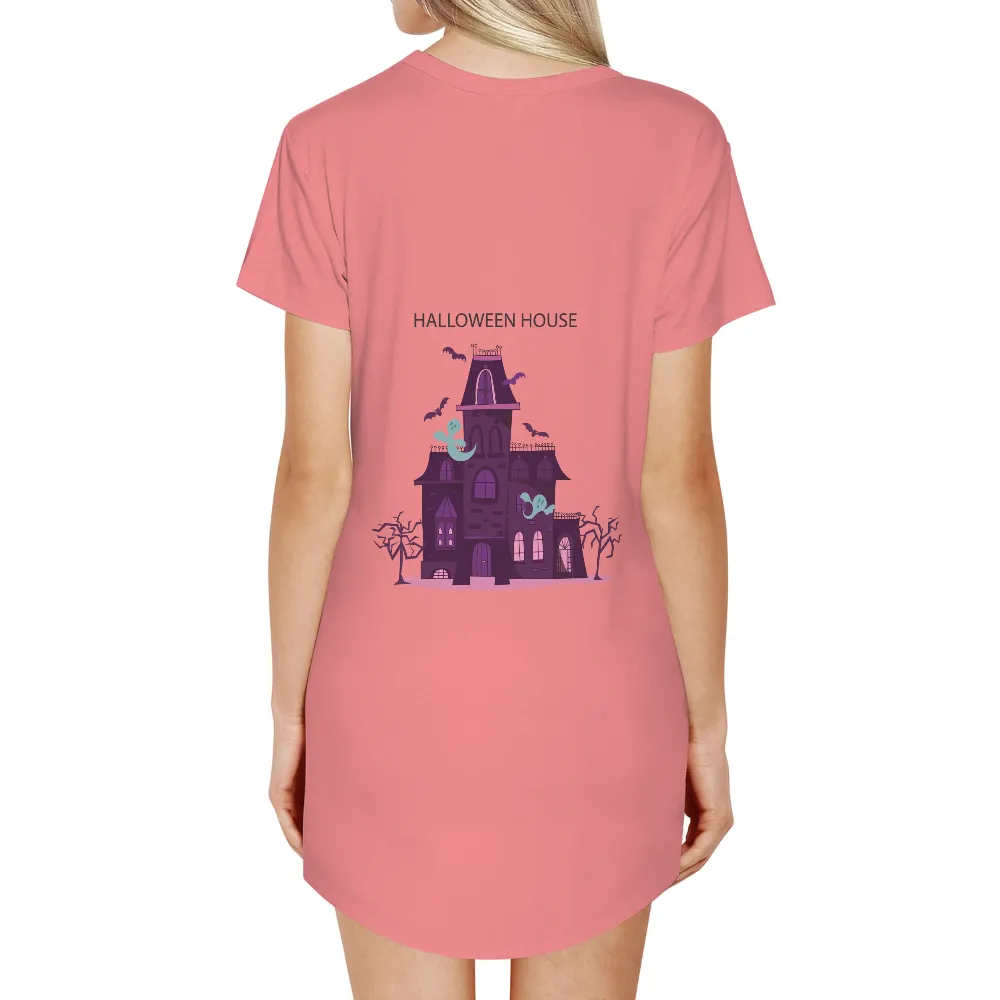 Custom T-Shirt Printing: Spooky Ghosts Haunt the Halloween House|reel legends spf shirts