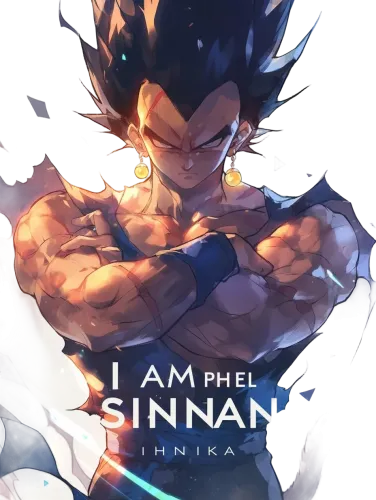 I AM PHEL SINNAN - vegeta no shirt