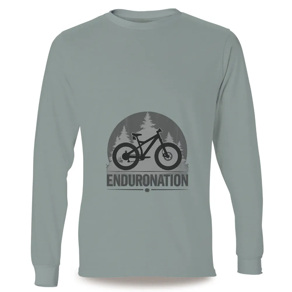 T-Shirt Printing: Enduronation - Mountain Biking Adventure|t shirt painting on nature