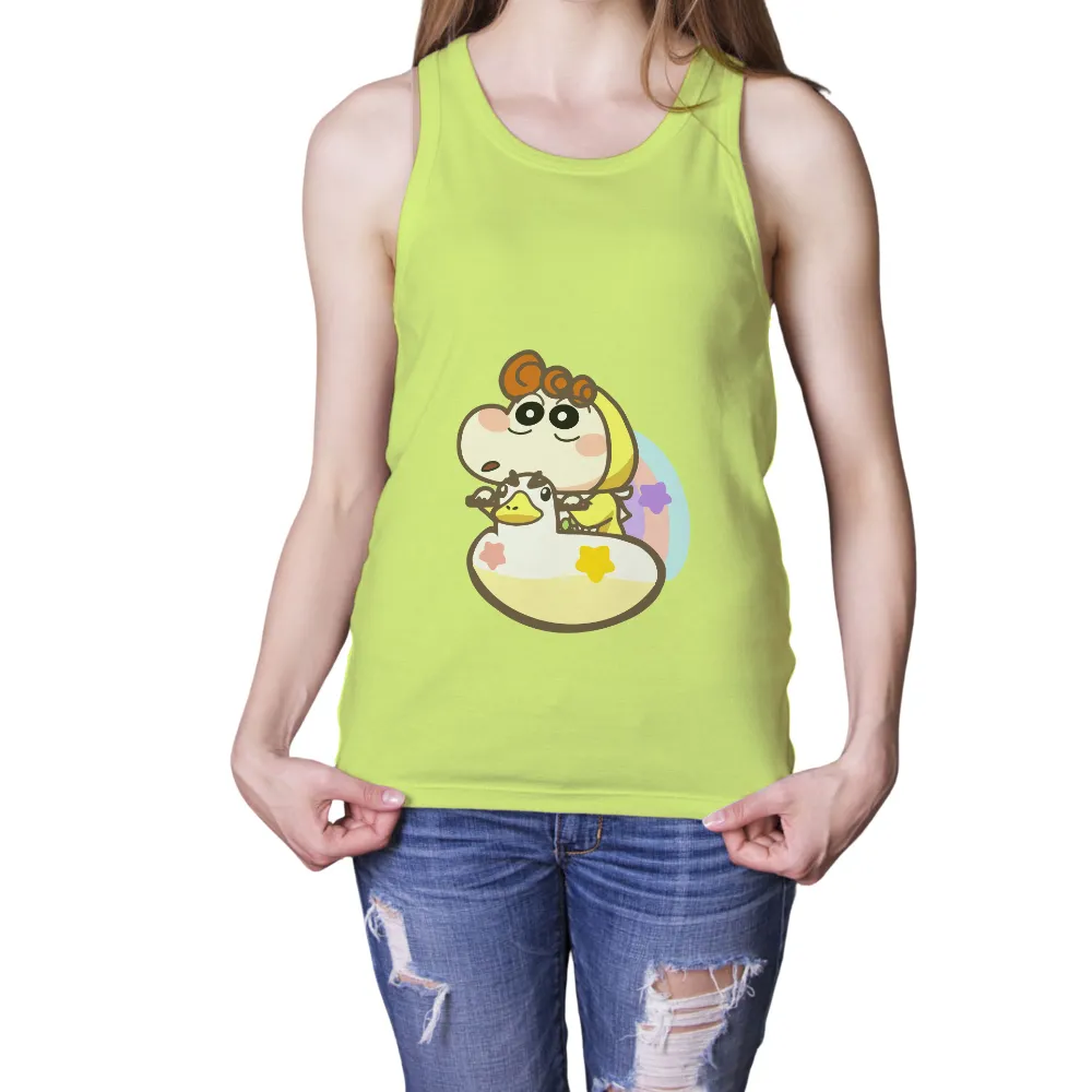 Customized Tee Shirts: Luna and Her Magical Duckling Adventure|critically acclaimed mmorpg final fantasy xiv shirt