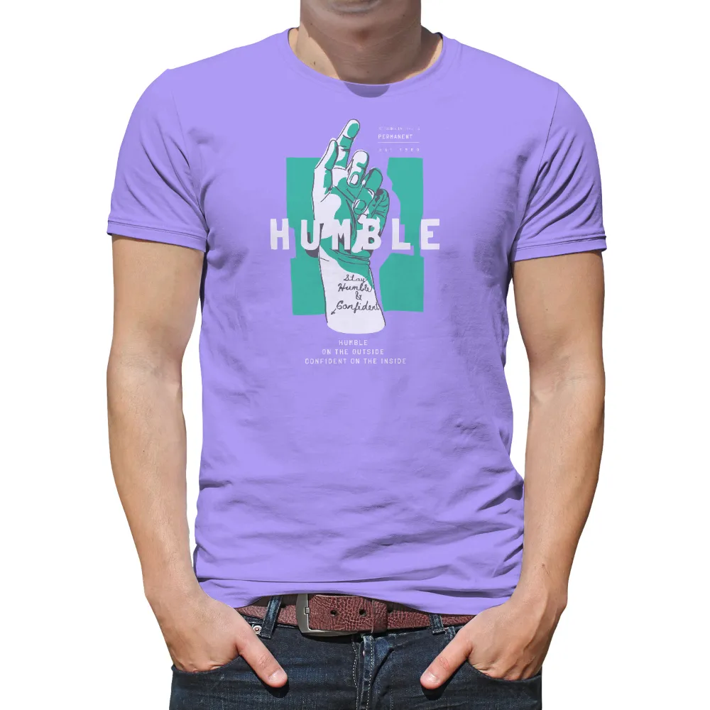 Custom Tee Shirts: Stay Humble & Confident with Inspirational Design