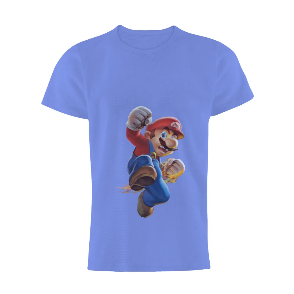 T-Shirts Pattern: Mario's Leap of Adventure|my hero academia shigaraki frame t shirt