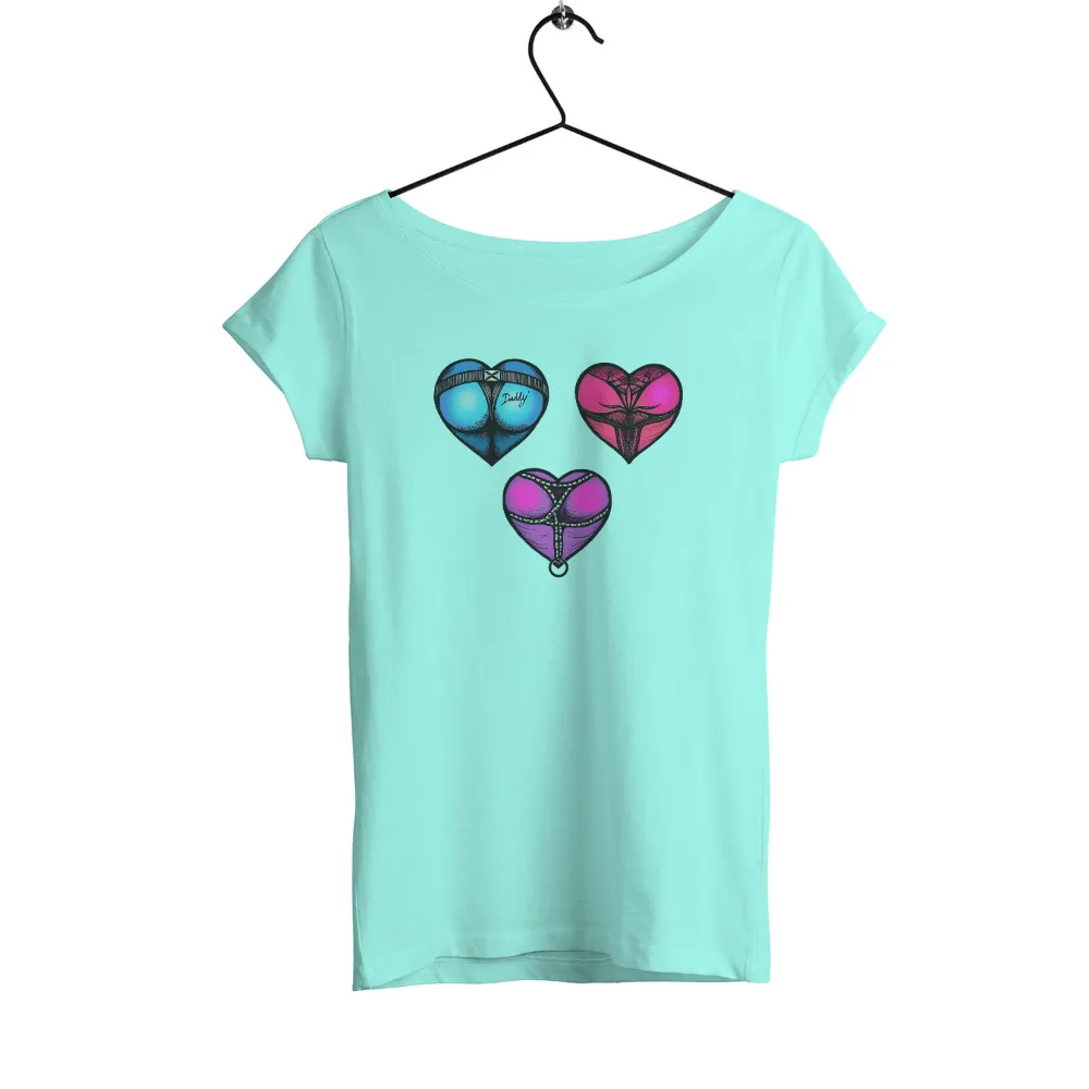 Tee Shirts Printed: Retro Hearts - Vintage & Retro, Emotion, Mystery|t shirt design ideas for father's day