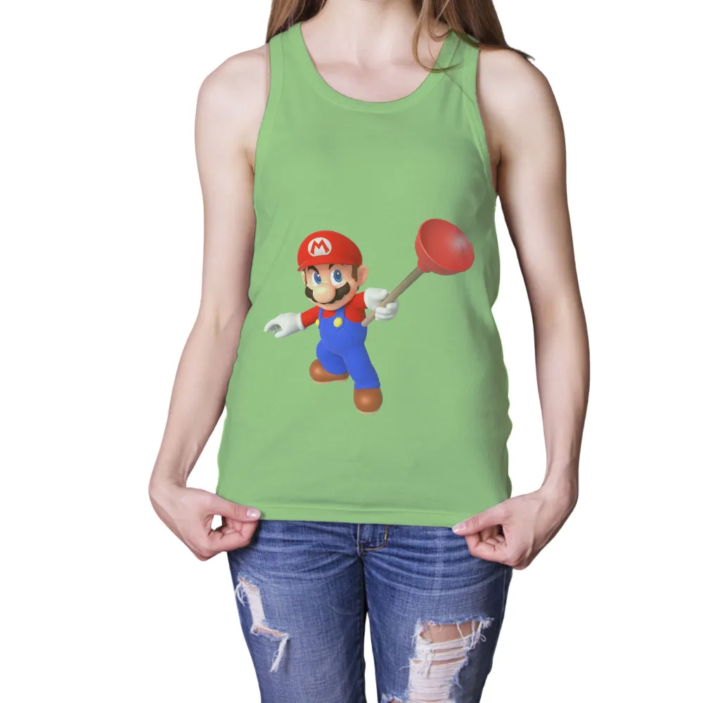 T-Shirts Custom: Mario's Heroic Adventure - Gaming, Adventure, Friendship|season 2 hero t shirt