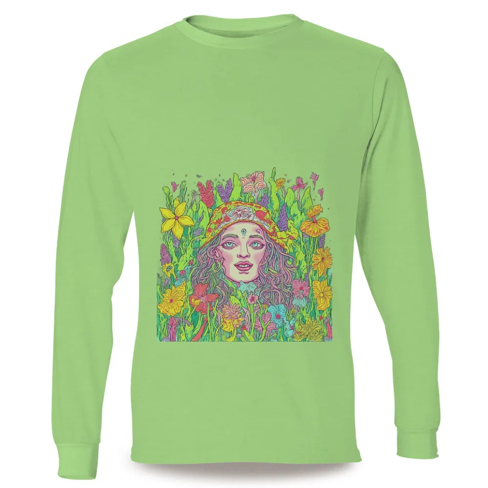 Custom Tee Shirts: Nature's Guardian in a Dreamlike Forest|suck at fantasy football shirt