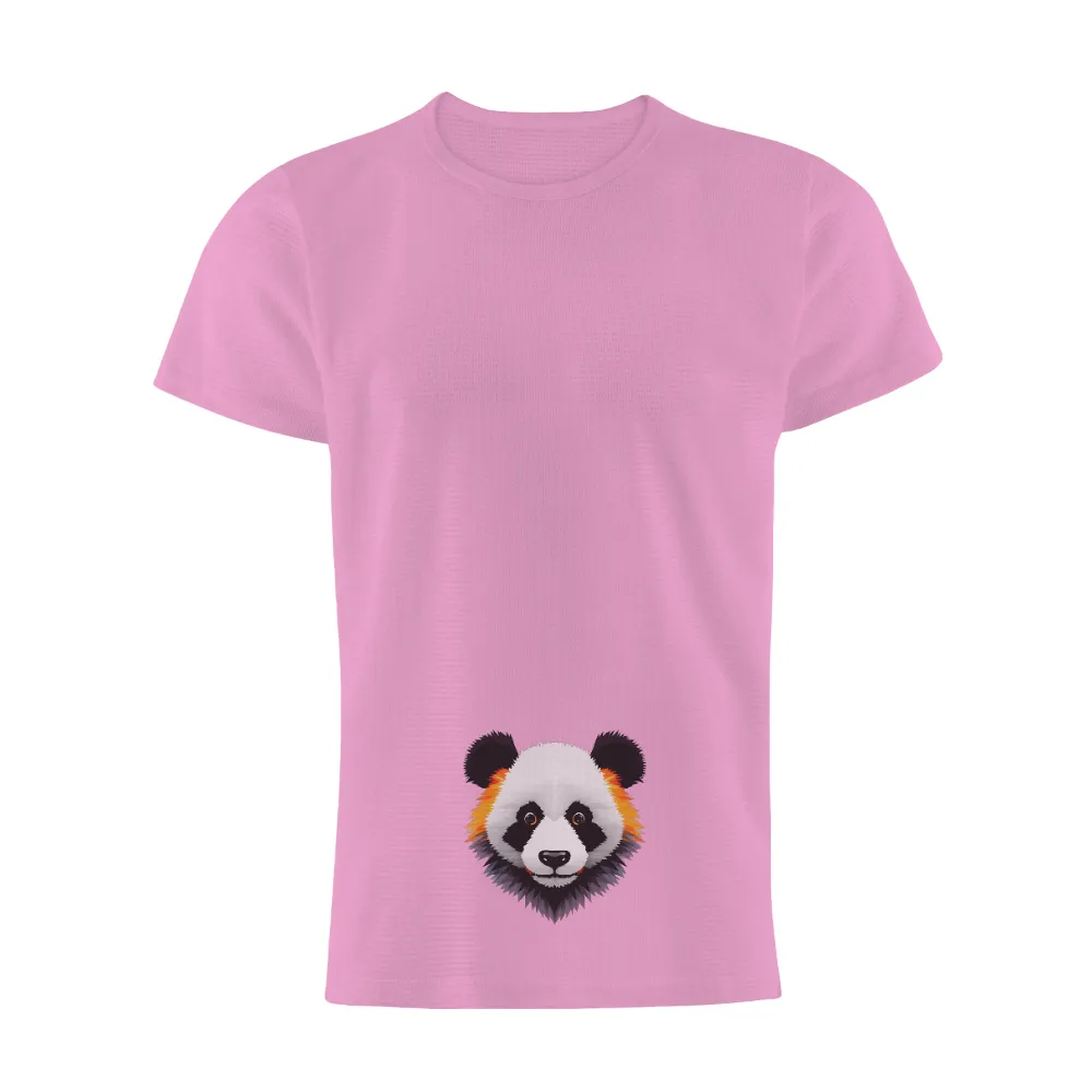 Panda T-Shirts Design: A Blend of Nature and Modernity|rainbow panda shirt