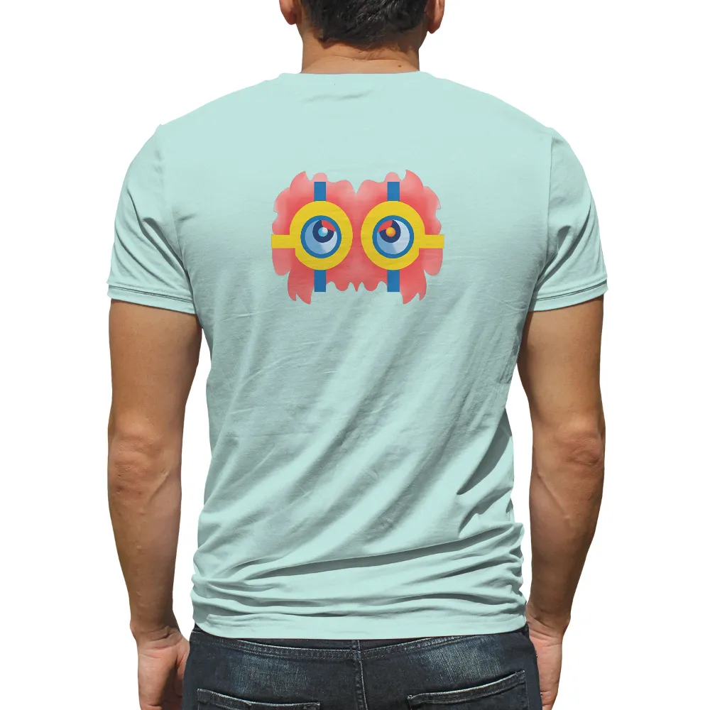 Custom T-Shirt Printing: Whimsical Zee - Quirky Character Design|sheikah eye shirt