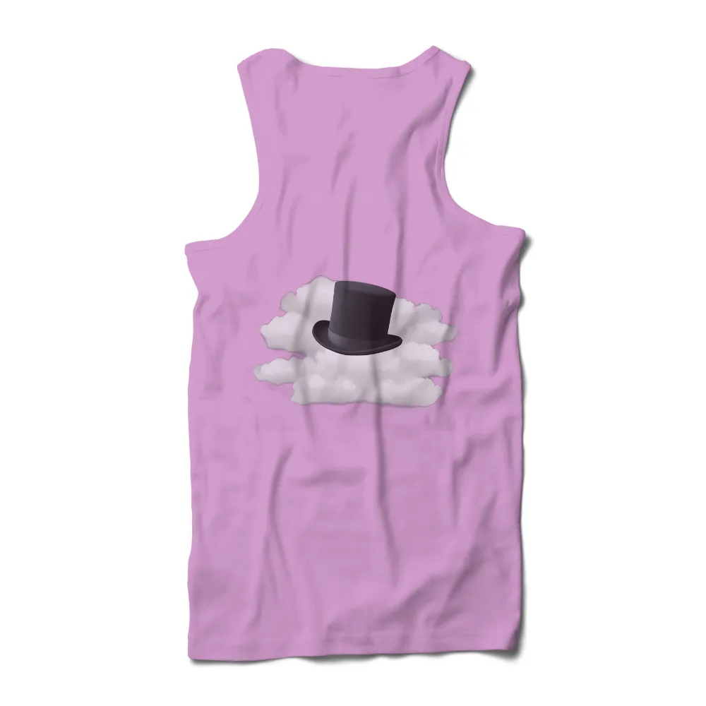 Customized Tee Shirts: Dreams in the Clouds - Vintage Top Hat Design|giveon vintage t shirt