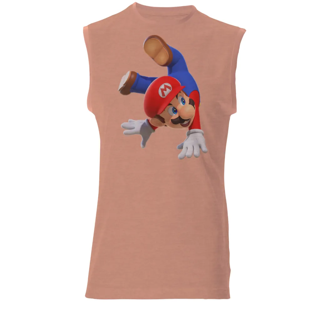 Shirts Graphic Tees: Mario Adventure - Gaming Hero|nostalgia t shirts online