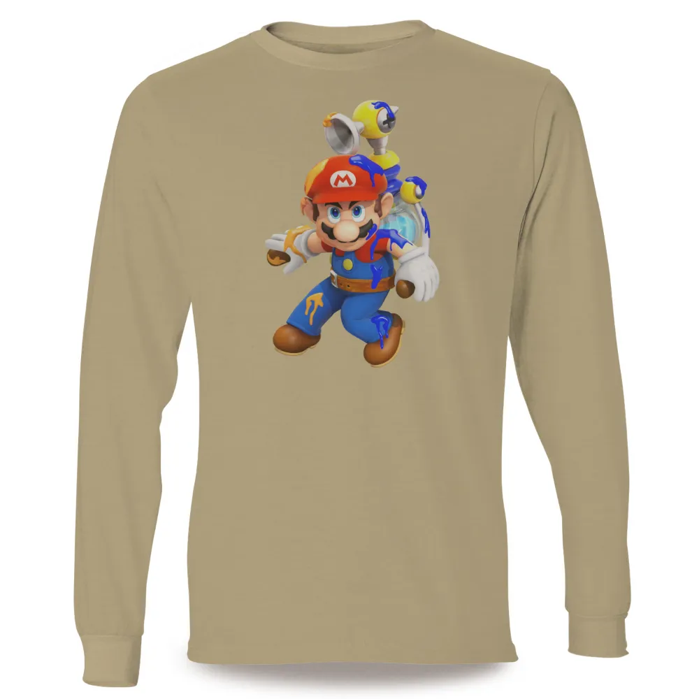 Tee Shirt Printing: Mario's Creative Adventure - Gaming Culture|mario 35th anniversary shirt