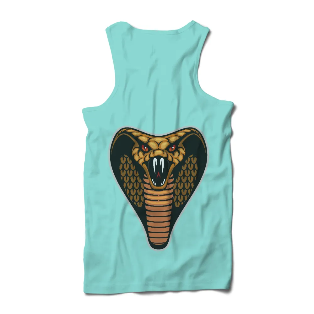 Shirts Graphic Tees: Cobra Guardian - Strength and Resilience|lifeguard sun protection shirt