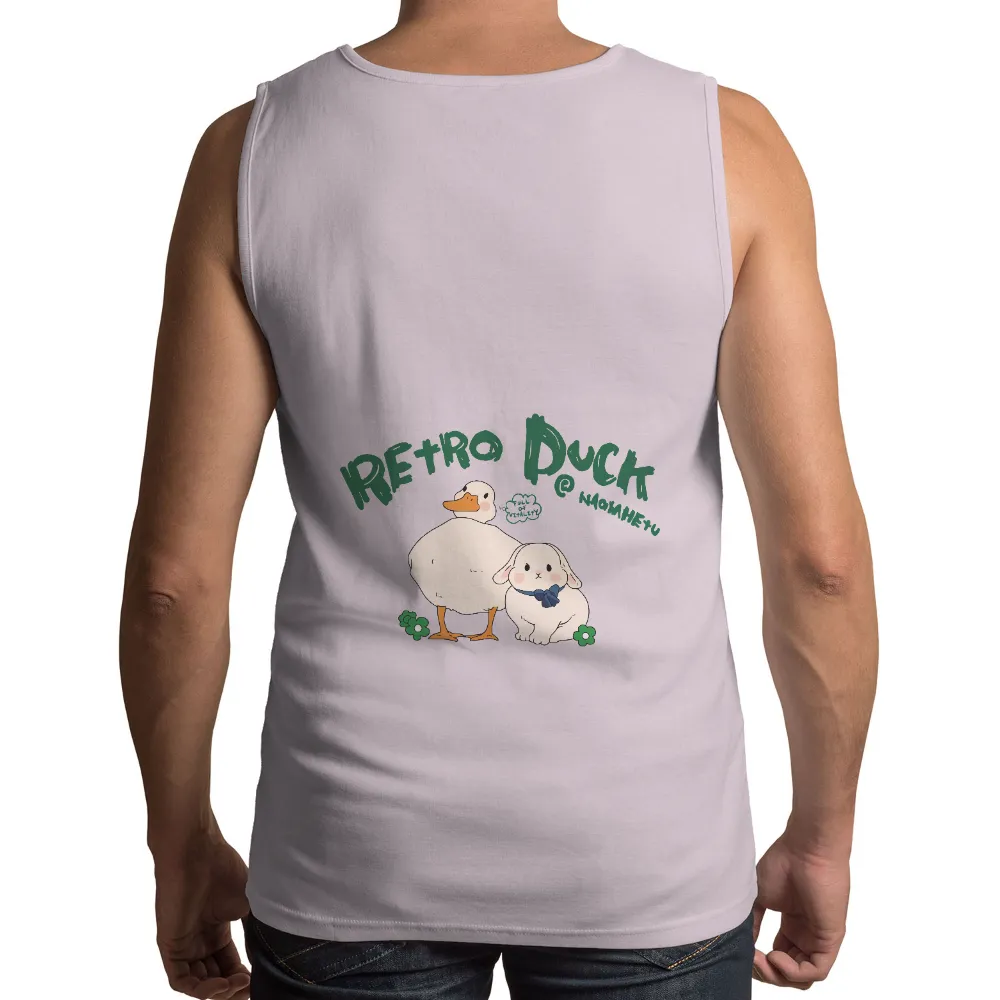 Graphic Tees: Retro Duck Moments - Friendship and Adventure|quack quack duck t shirts