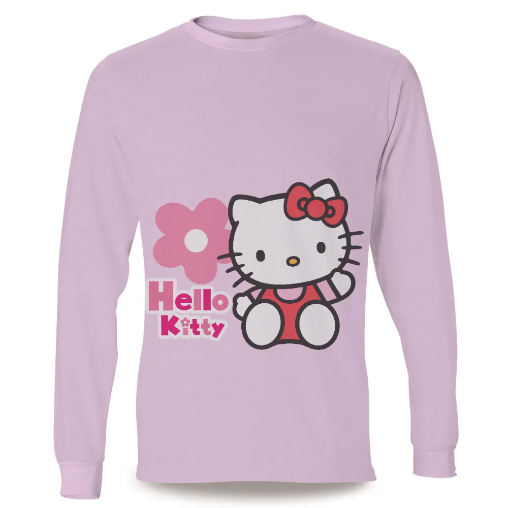 Custom Tee Shirts: Hello Kitty Minimalist Design|black hello kitty roblox t shirt