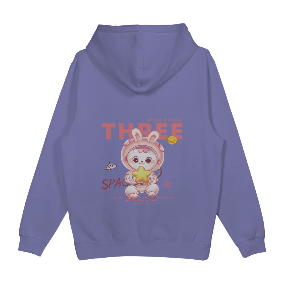 T-Shirts Custom: Space Bunny Adventure with Family Support|bugs bunny spank