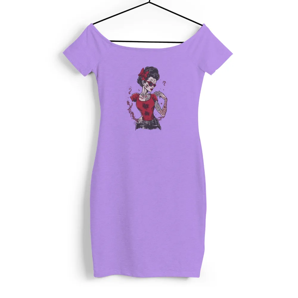 T-Shirts Custom: Vintage & Retro Tattoo Blouse - Rosa's Story|red nose tk maxx