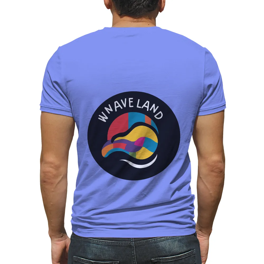 Wnave Land: Retro Wave and Pop Culture Fusion Art|70s retro button up shirt