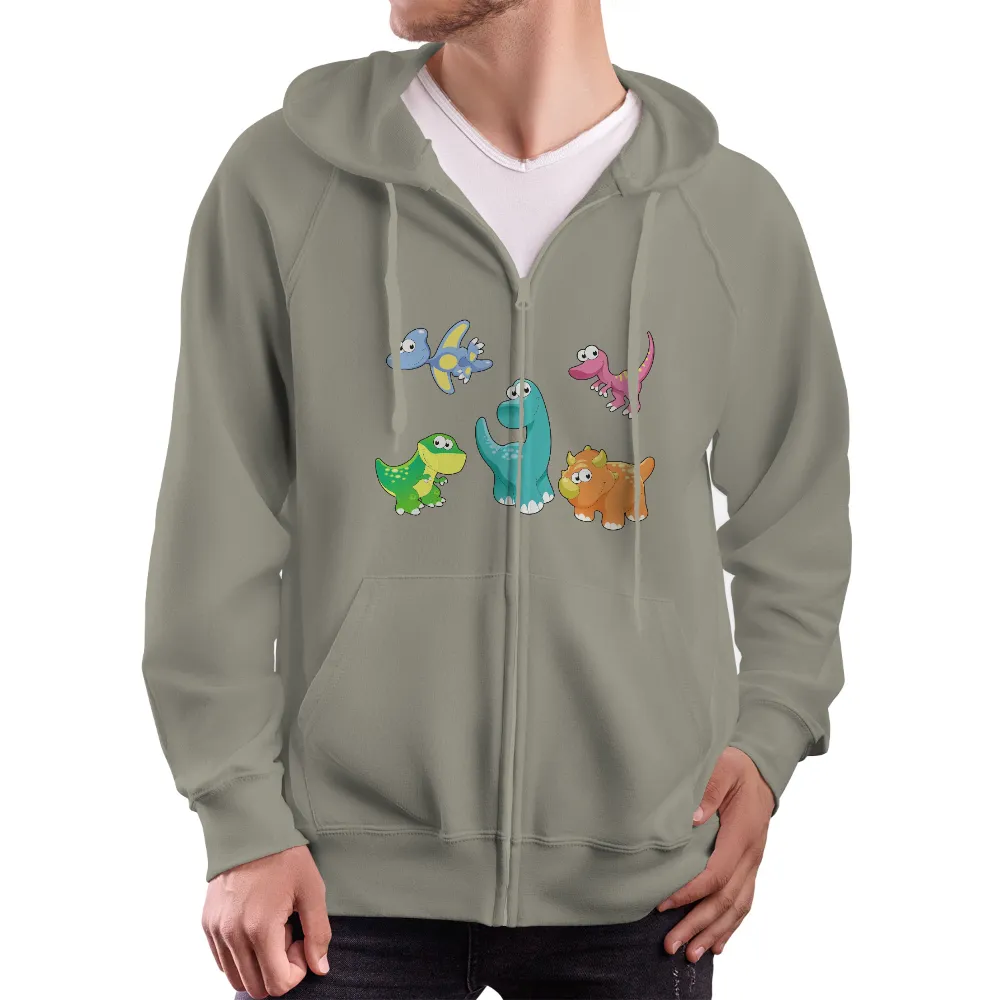 Adorable Dinosaur T-Shirt Printing: Spark Your Imagination with Cute Characters|cute long sleeve summer shirts