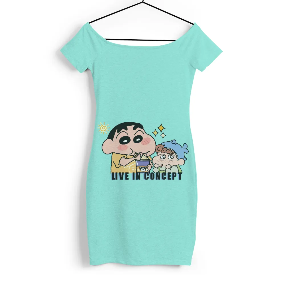 T-Shirts Pattern: Live in the Moment with Ice Cream Friends|sunny summer t shirt