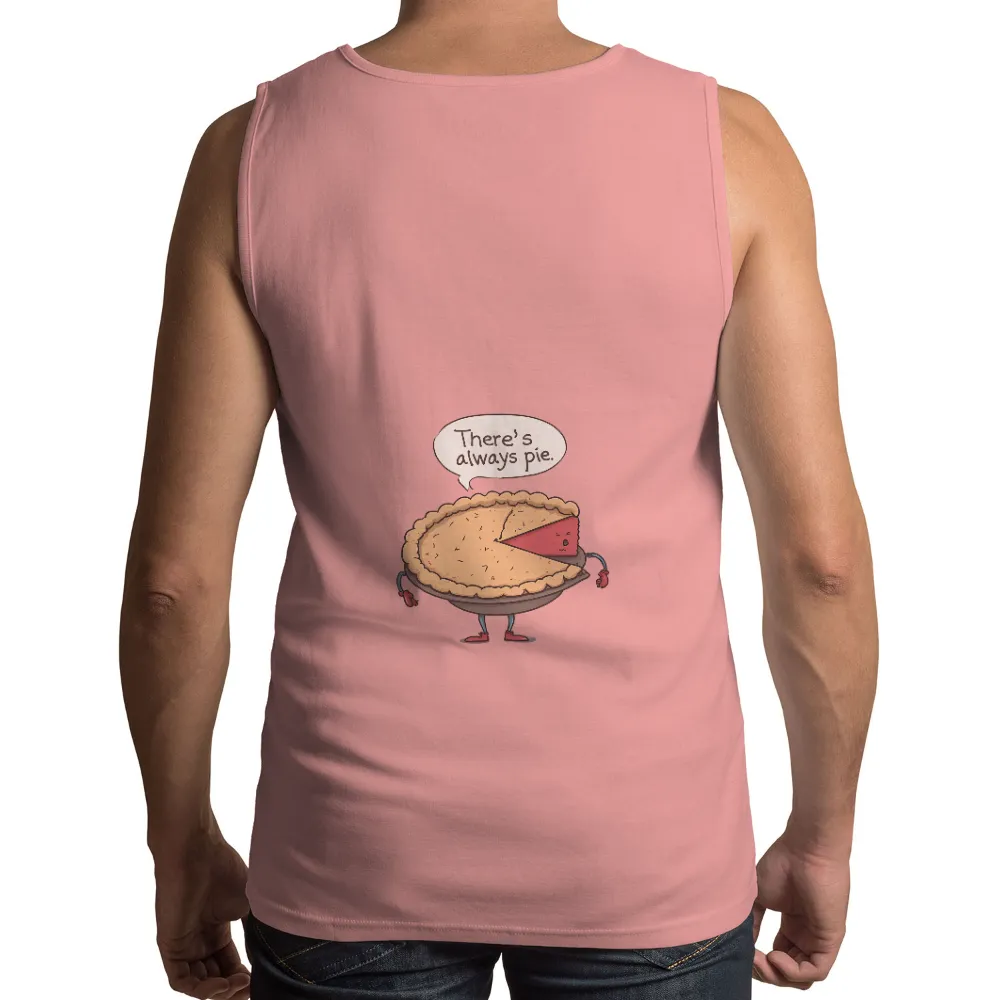 T-Shirt Printing: There's Always Pie - Comfort and Reassurance|mr cartoon modelo shirt