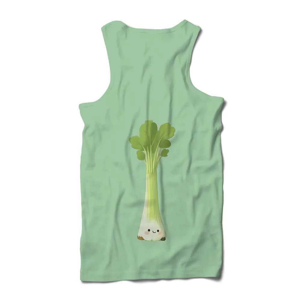 Charming Leek: A Whimsical T-Shirts Design|face t shirt roblox