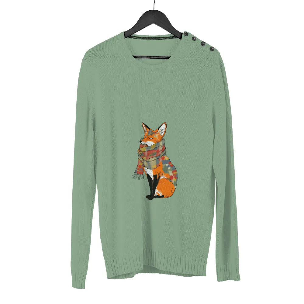 Shirts Graphic Tees: Felix the Fox - Resilience and Warmth|blu graffiti artist