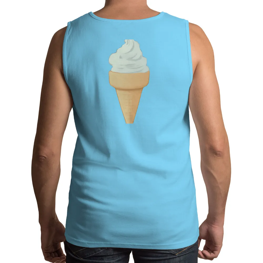 T-Shirts Pattern: Ice Cream Cone - Nostalgia and Joy|mens formal summer shirts