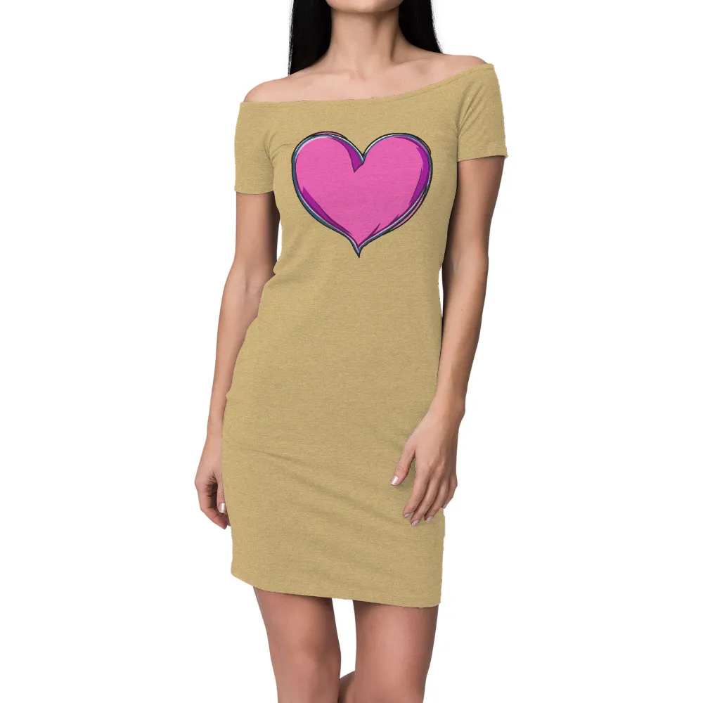 T-Shirts Pattern: Bold Heart of Love and Connection|military purple heart t shirts