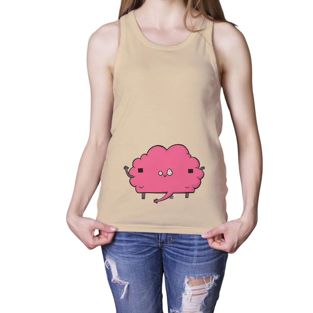 Shirts Graphic Tees: Whisp the Pink Cloud - Fun and Creative Communication|a fun thing to do in the morning shirt