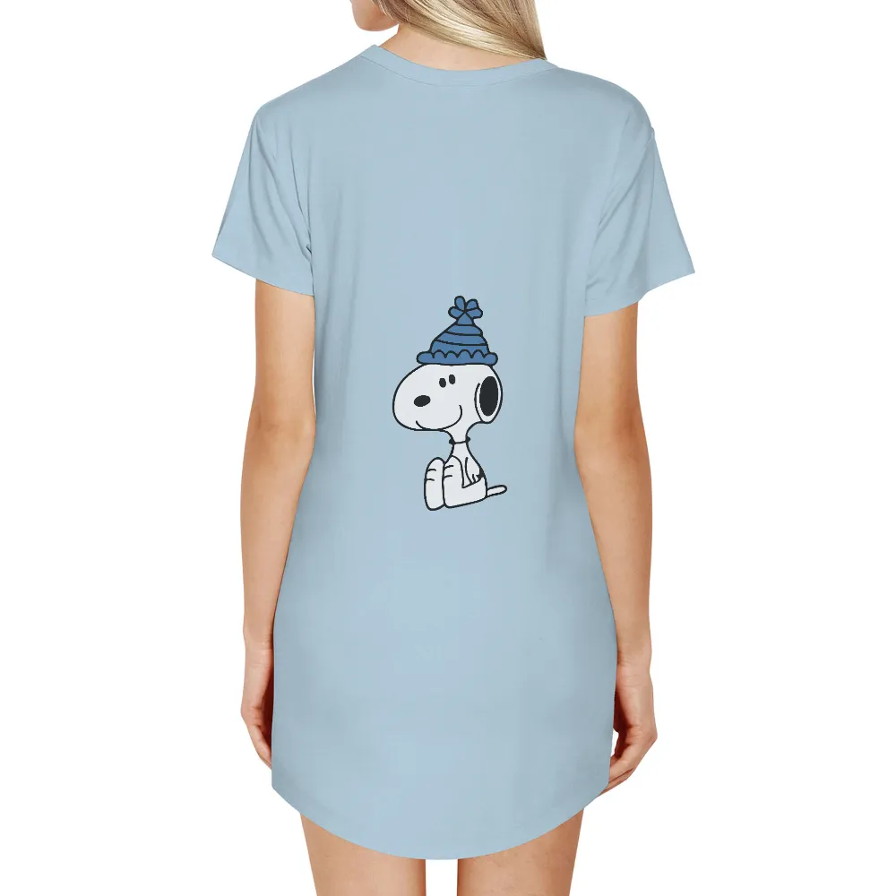 Shirts Graphic Tees: Winter Cozy Beanie - Whimsical Joy|roblox winter t shirt