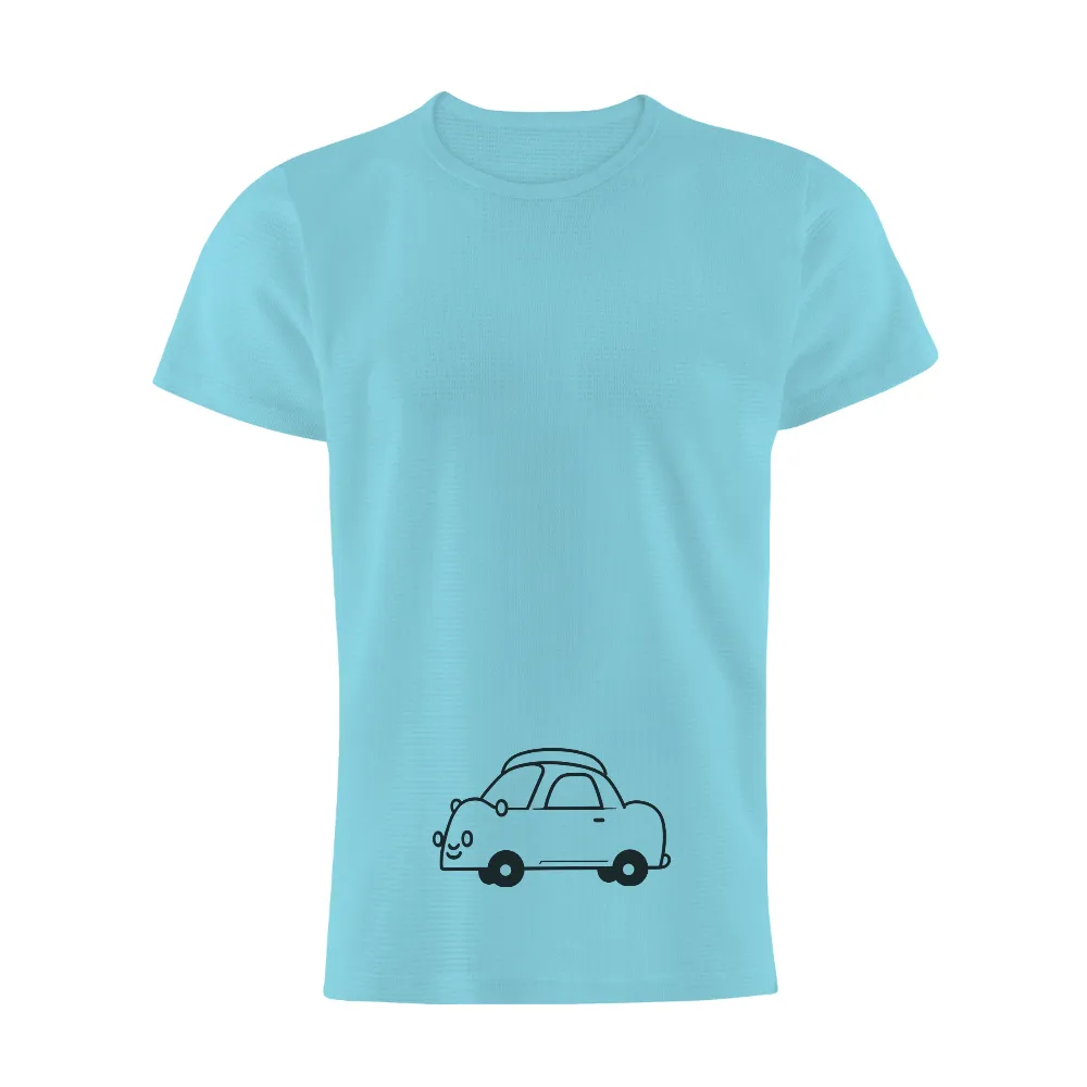 Tee Shirts Printed: Bumpy's Adventure - Cute Car Design|pink cute t shirt roblox