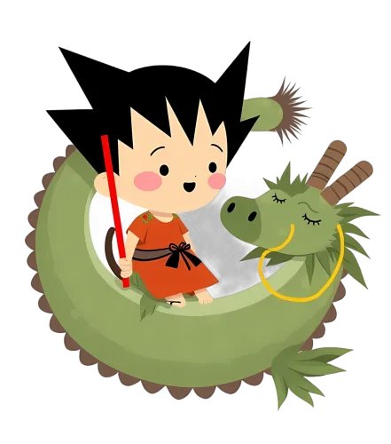 T-Shirt Printing: Xiao and Shenlong - Mythical Friendship