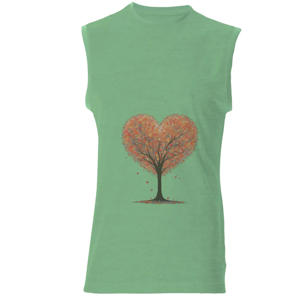 Heart Tree Love: A Symbol of Enduring Affection and Growth|love for damar 3 shirt