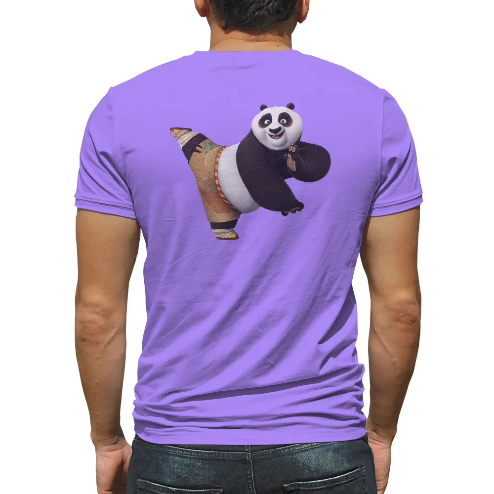 Kung Fu Panda Tee Shirt Printing: Adventure and Resilience|cartoon character long sleeve shirts